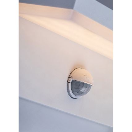 Rabalux - LED Vonkajšie nástenné svietidlo so senzorom LED/9W/230V 2700/4000/6500K IP54 biela
