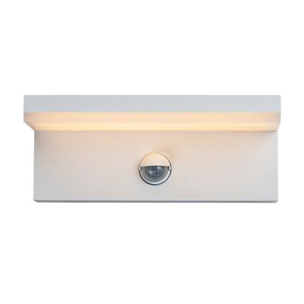 Rabalux - LED Vonkajšie nástenné svietidlo so senzorom LED/9W/230V 2700/4000/6500K IP54 biela