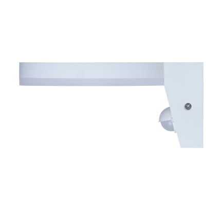 Rabalux - LED Vonkajšie nástenné svietidlo so senzorom LED/9W/230V 2700/4000/6500K IP54 biela