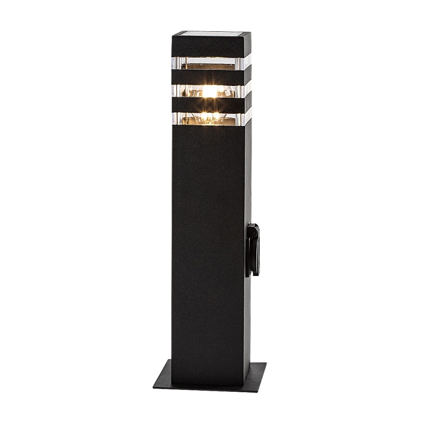Rabalux - Vonkajšia lampa so zásuvkou 1xE27/12W/230V IP44