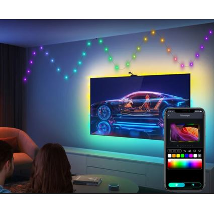 Rabalux - LED RGB Pásik LED/3,2W/5V 10m IP44 Wi-Fi + diaľkové ovládanie