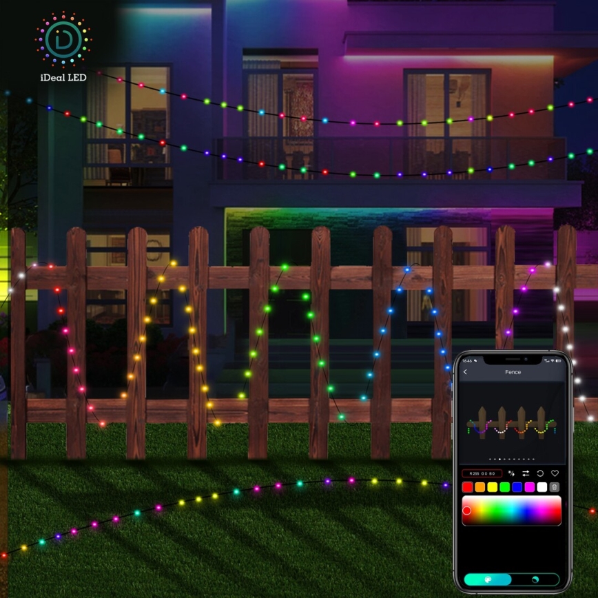 Rabalux - LED RGB Pásik LED/3,2W/5V 10m IP44 Wi-Fi + diaľkové ovládanie