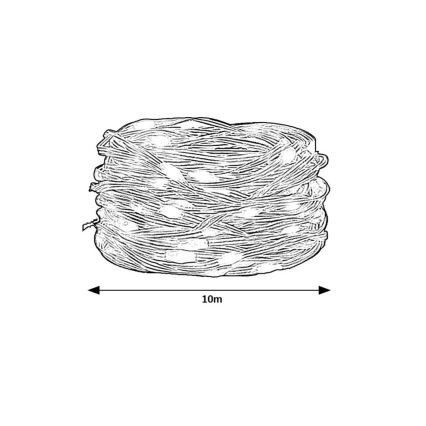 Rabalux - LED RGB Pásik LED/3,2W/5V 10m IP44 Wi-Fi + diaľkové ovládanie