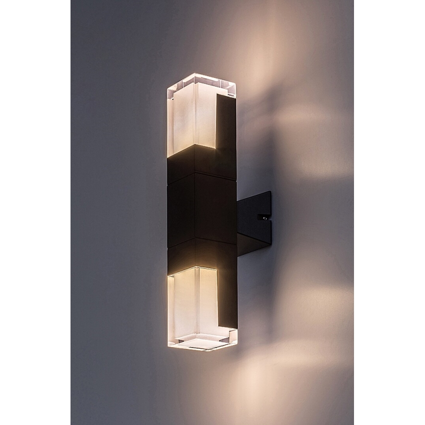 Rabalux - LED Vonkajšie nástenné svietidlo LED/12W/230V 2700/4000/6000K IP54