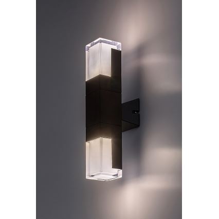 Rabalux - LED Vonkajšie nástenné svietidlo LED/12W/230V 2700/4000/6000K IP54