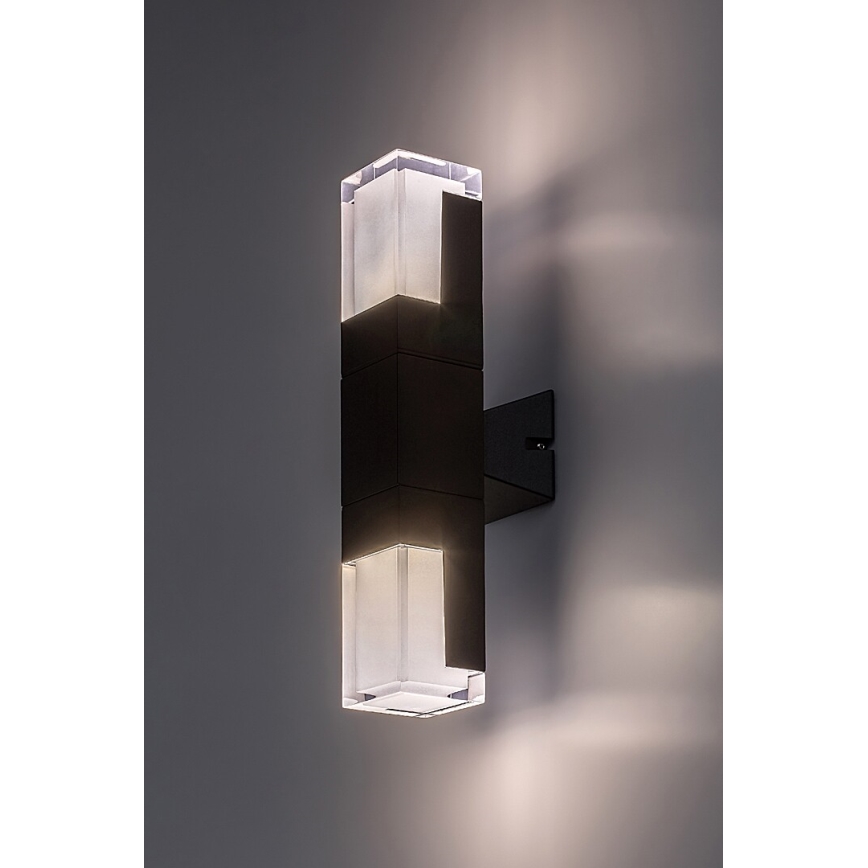 Rabalux - LED Vonkajšie nástenné svietidlo LED/12W/230V 2700/4000/6000K IP54