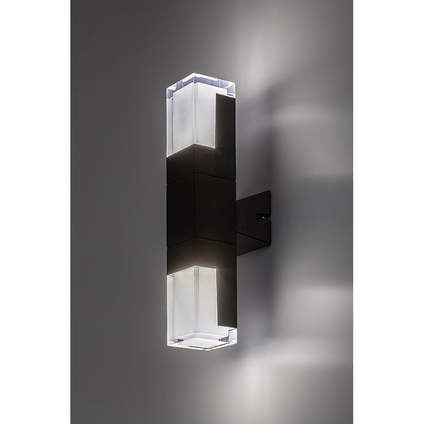 Rabalux - LED Vonkajšie nástenné svietidlo LED/12W/230V 2700/4000/6000K IP54