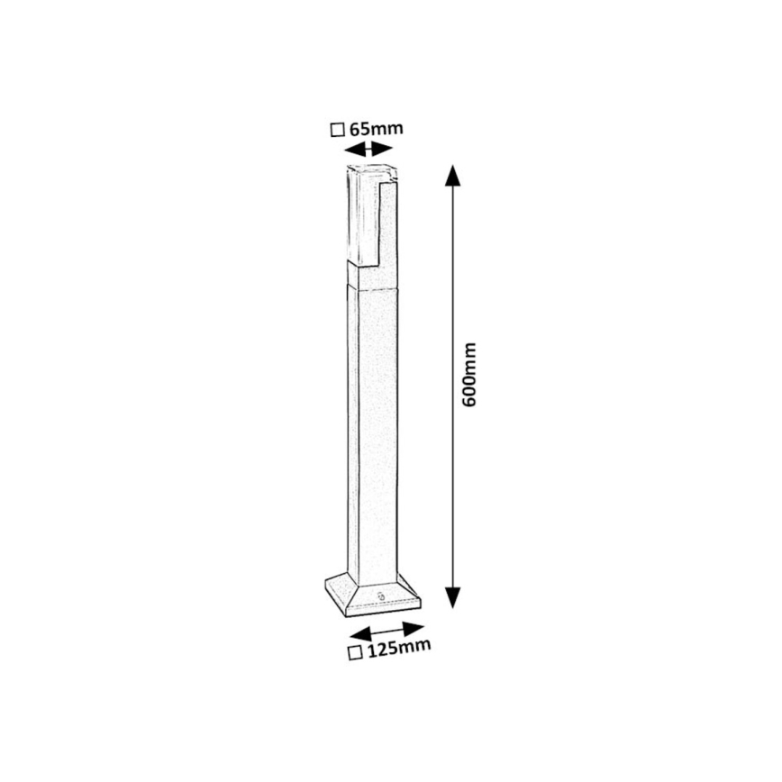 Rabalux - LED Vonkajšia lampa LED/7W/230V IP54