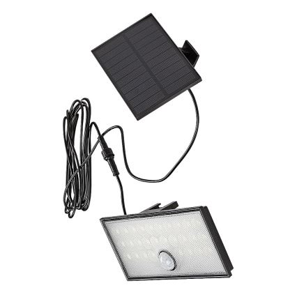 Rabalux - LED Solárny reflektor so senzorom LED/8W/3,7V 1800mAh IP65 + diaľkové ovládanie