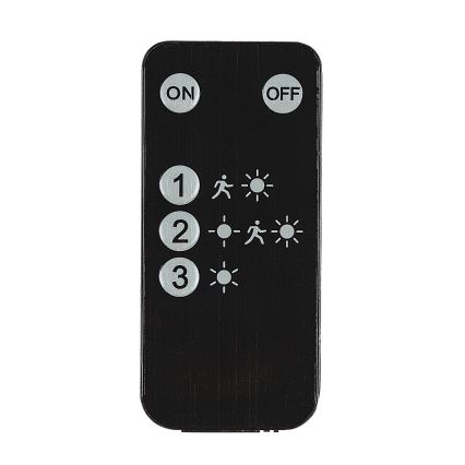 Rabalux - LED Solárny reflektor so senzorom LED/8W/3,7V 1800mAh IP65 + diaľkové ovládanie