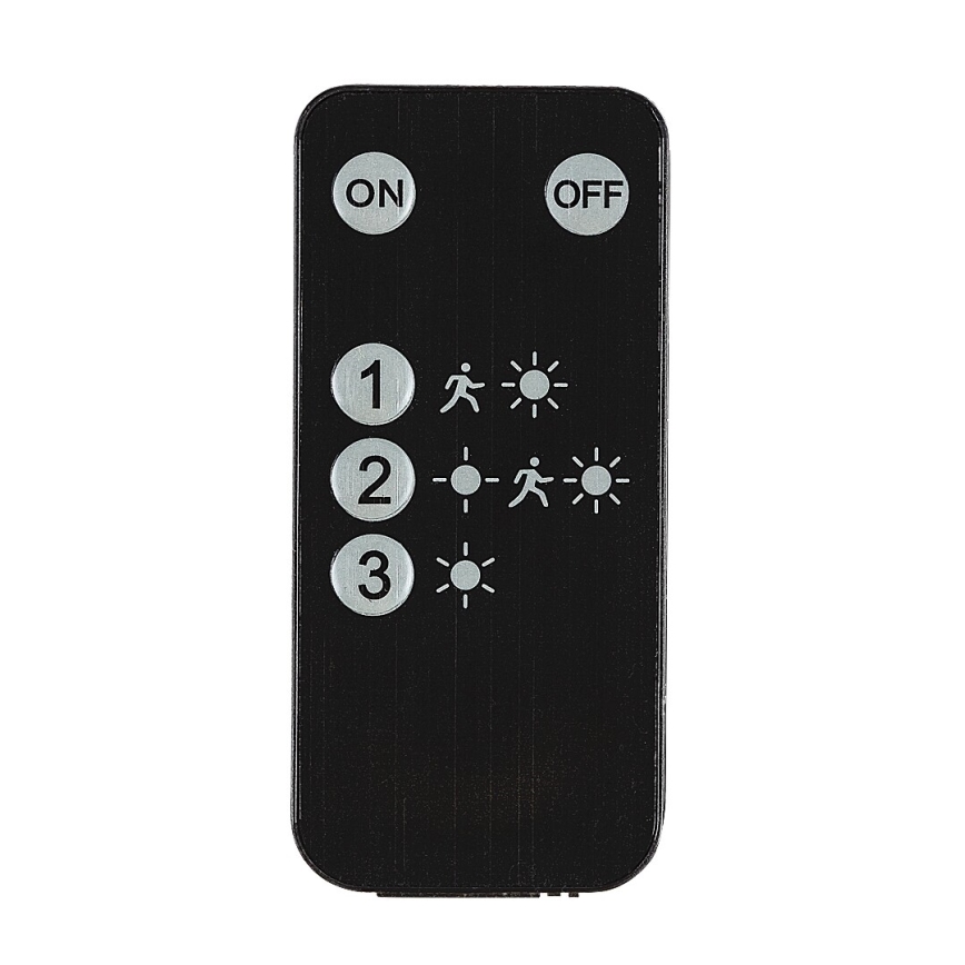 Rabalux - LED Solárny reflektor so senzorom LED/8W/3,7V 1800mAh IP65 + diaľkové ovládanie
