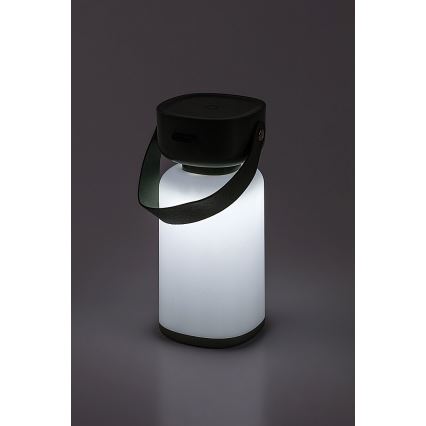 Rabalux - LED Vonkajšia stmievateľná dotyková nabíjacia stolná lampa LED/3W/5V IP44 zelená