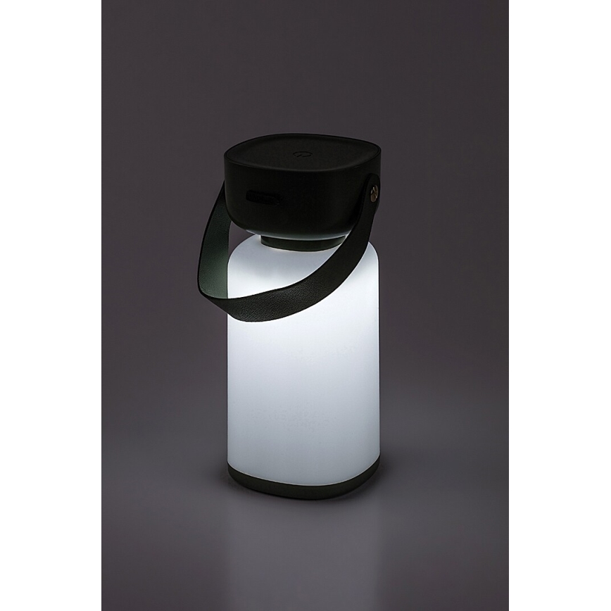 Rabalux - LED Vonkajšia stmievateľná dotyková nabíjacia stolná lampa LED/3W/5V IP44 zelená