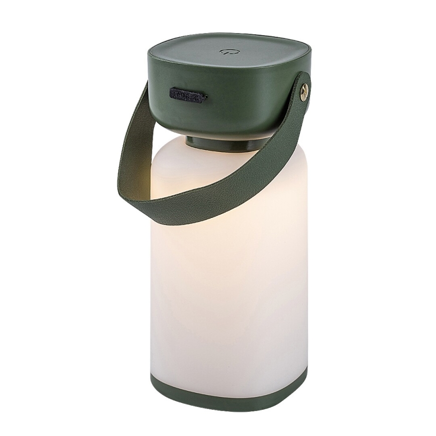 Rabalux - LED Vonkajšia stmievateľná dotyková nabíjacia stolná lampa LED/3W/5V IP44 zelená