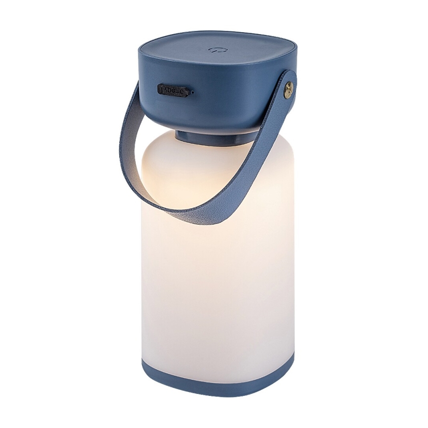 Rabalux - LED Vonkajšia stmievateľná dotyková nabíjacia stolná lampa LED/3W/5V IP44 modrá