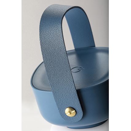 Rabalux - LED Vonkajšia stmievateľná dotyková nabíjacia stolná lampa LED/3W/5V IP44 modrá