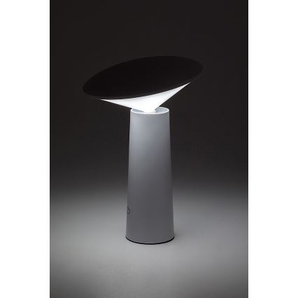 Rabalux - LED Stmievateľná nabíjacia dotyková stolná lampa POLPERRO LED/3W/3,7V 1200mAh biela