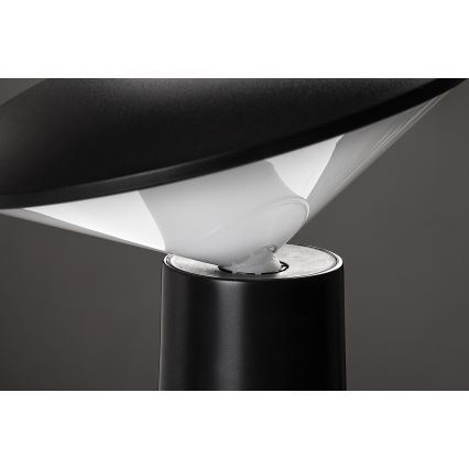 Rabalux - LED Stmievateľná nabíjacia dotyková stolná lampa POLPERRO LED/3W/3,7V 1200mAh čierna