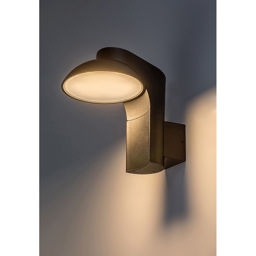 Rabalux - LED Vonkajšie nástenné svietidlo LED/12W/230V IP54