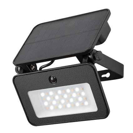 Rabalux - LED Solárny reflektor so senzorom LED/6W/3,7V 3000/4000/6500K IP65