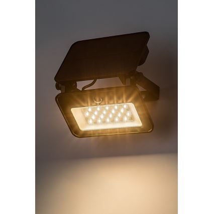Rabalux - LED solárny reflektor so senzorom LED/6W/3,7V 3000/4000/6500K IP65 2200 mAh