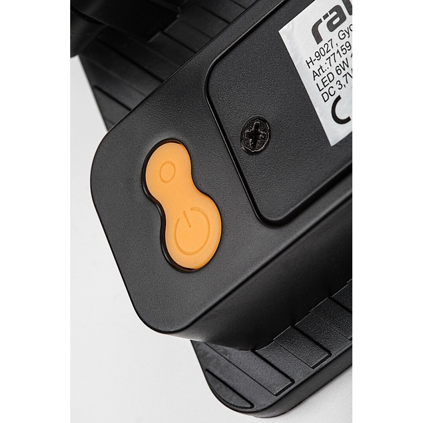 Rabalux - LED solárny reflektor so senzorom LED/6W/3,7V 3000/4000/6500K IP65 2200 mAh