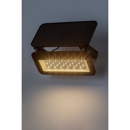 Rabalux - LED Solárny reflektor so senzorom LED/8W/3,7V 3000/4000/6500K IP65