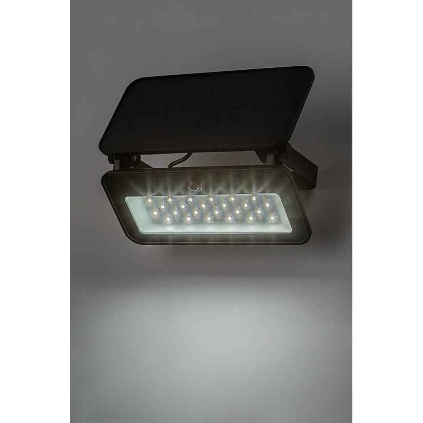 Rabalux - LED Solárny reflektor so senzorom LED/8W/3,7V 3000/4000/6500K IP65