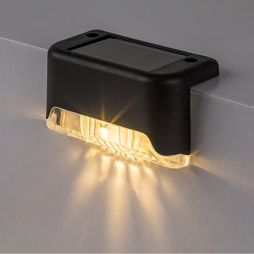 Rabalux - Sada 4x solárne LED nástenné svietidlo so súmrakovým senzorom LED/0,06W/1,2V 300 mAh IP44