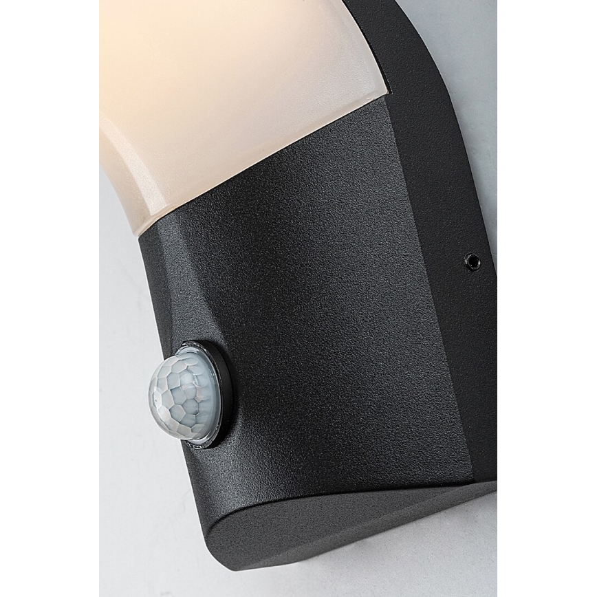 Rabalux - LED Vonkajšie nástenné svietidlo so senzorom LED/10W/230V IP54