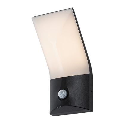 Rabalux - LED Vonkajšie nástenné svietidlo so senzorom LED/10W/230V IP54