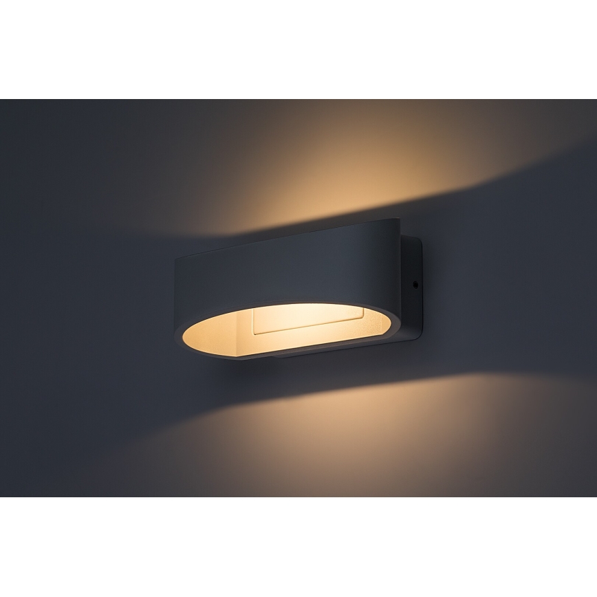 Rabalux - LED vonkajšie nástenné svietidlo LED/9W/230V IP54 biela