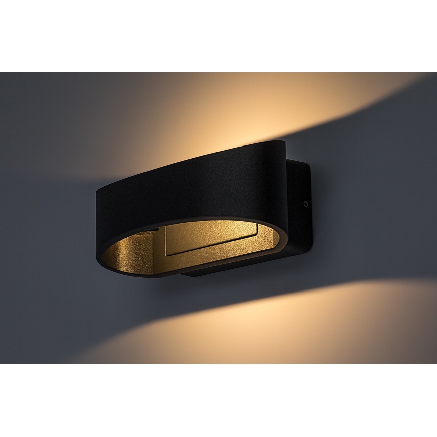 Rabalux - LED vonkajšie nástenné svietidlo LED/9W/230V IP54 antracit