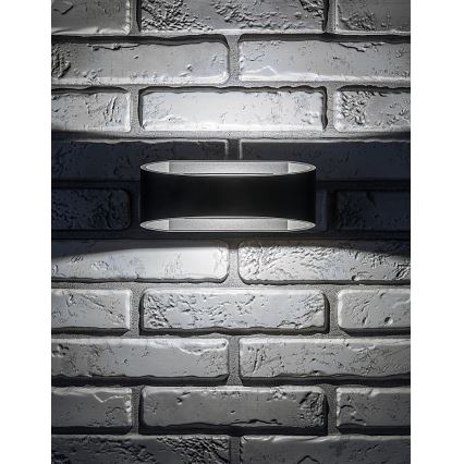 Rabalux - LED vonkajšie nástenné svietidlo LED/9W/230V IP54 antracit