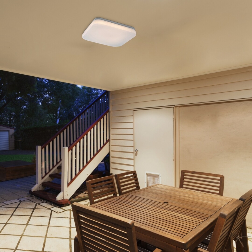 Rabalux - LED kúpeľňové stropné svietidlo LED/18W/230V 3000/4000/6000K IP44 28,5x28,5 cm