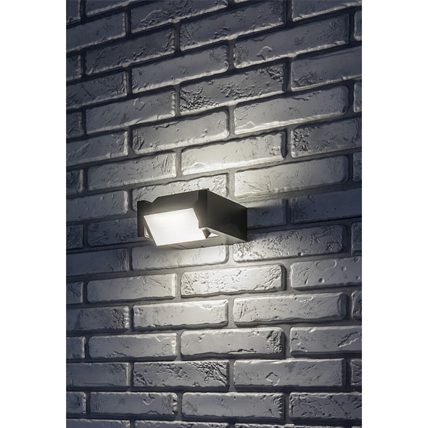 Rabalux - LED Vonkajšie nástenné svietidlo LED/10W/230V IP54