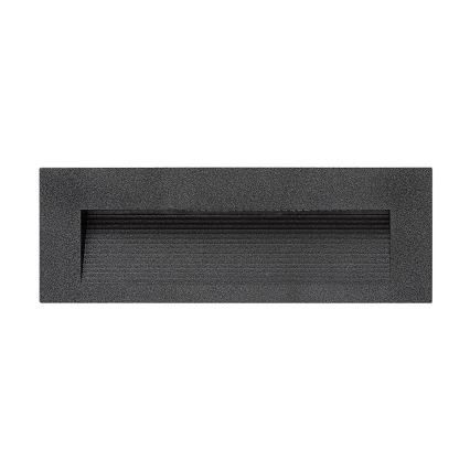 Rabalux - LED vonkajšie nástenné svietidlo LED/6W/230V IP65 čierne