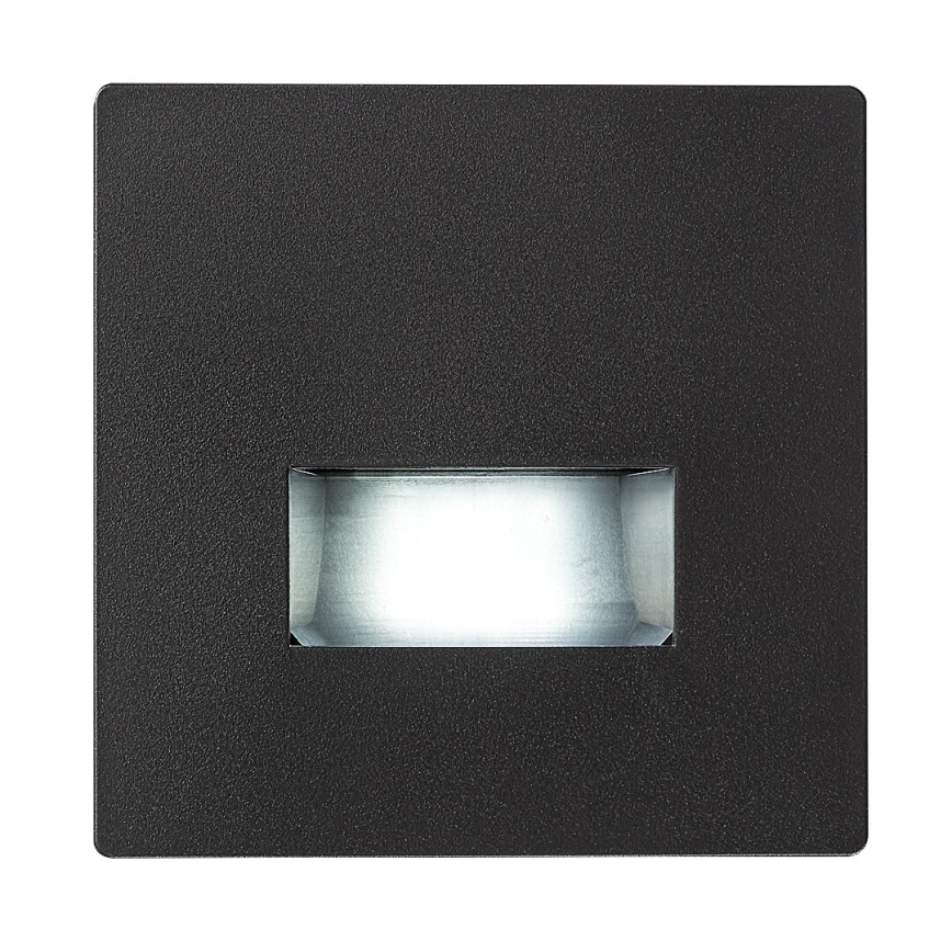 Rabalux - LED schodiskové svietidlo LED/1W/230V 3000/4500/6500K čierne