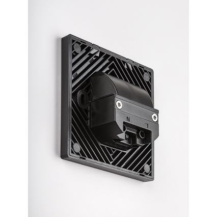 Rabalux - LED schodiskové svietidlo LED/1W/230V 3000/4500/6500K čierne