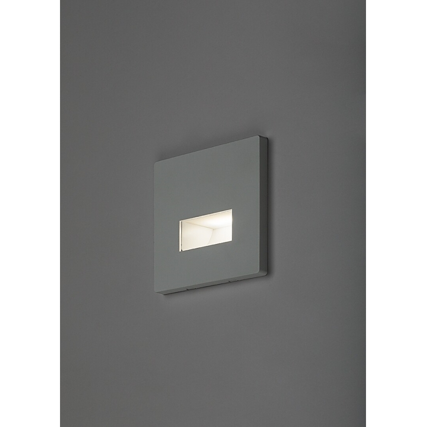 Rabalux - LED schodiskové svietidlo LED/1W/230V 3000/4500/6500K biela