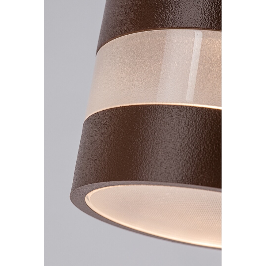 Rabalux - LED vonkajšie nástenné svietidlo LED/16W/230V IP65 hnedé