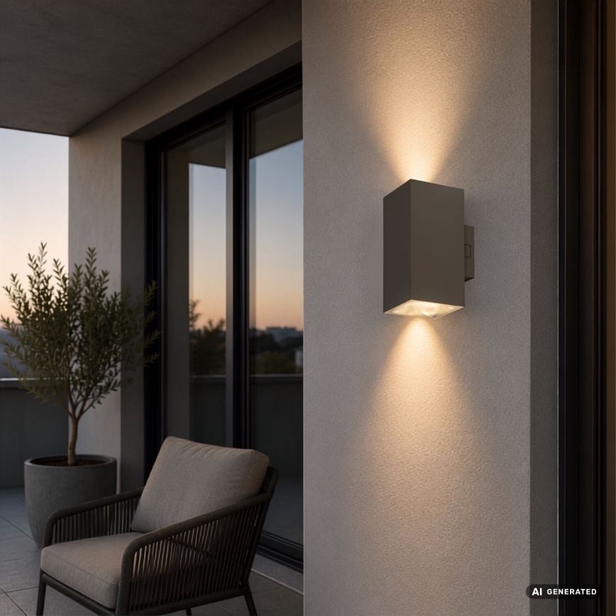 Rabalux - LED Vonkajšie nástenné svietidlo LED/18W/230V 2700/4000/6500K IP65