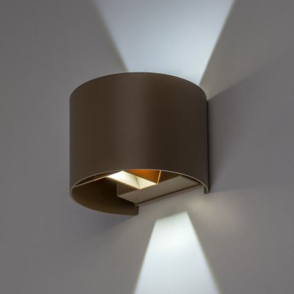 Rabalux - LED Vonkajšie nástenné svietidlo LED/5W/230V 2700/4000/6500K IP54 béžová
