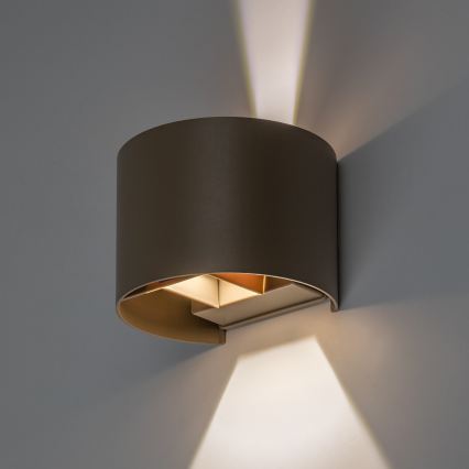 Rabalux - LED Vonkajšie nástenné svietidlo LED/5W/230V 2700/4000/6500K IP54 béžová