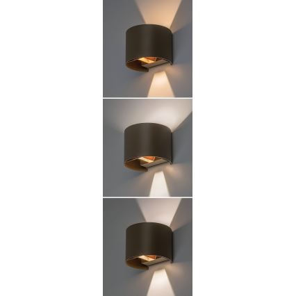 Rabalux - LED Vonkajšie nástenné svietidlo LED/5W/230V 2700/4000/6500K IP54 béžová