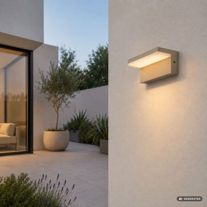 Rabalux - LED Vonkajšie nástenné svietidlo LED/9W/230V IP54 béžové