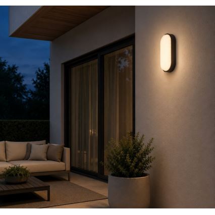 Rabalux - LED vonkajšie nástenné svietidlo LED/14W/230V IP54 čierne