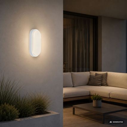 Rabalux - LED Vonkajšie nástenné svietidlo LED/14W/230V IP54 biela