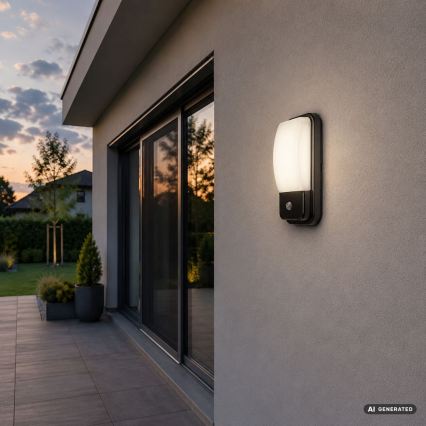 Rabalux - LED Vonkajšie nástenné svietidlo s pohybovým senzorom LED/20W/230V IP65