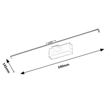 Rabalux - LED Obrazové svietidlo LED/12W/230V 3000K 59 cm